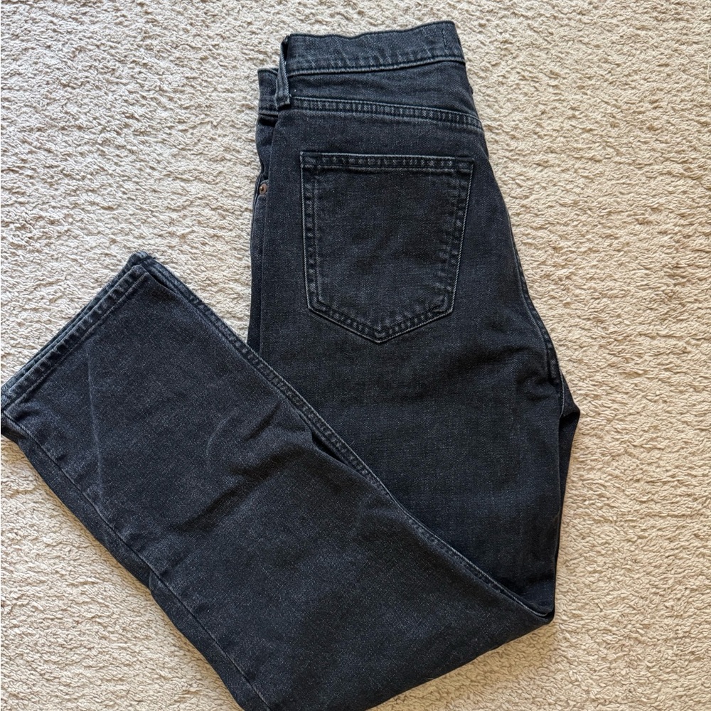 Abercrombie & Fitch Black Straight Jeans